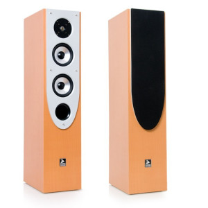 240W 3-Wege Paar Standboxen Buche Symphony