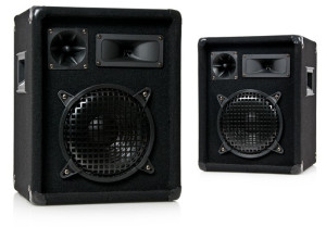 600 Watt PAAR 3-Wege Boxen Lautsprecher OMNITRONIC DX-822