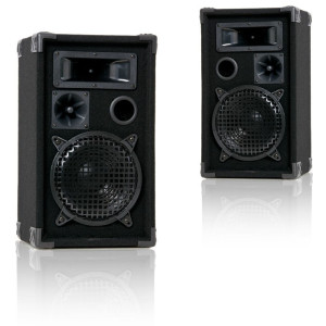 600 Watt Lautsprecherboxen PAAR 3-Wege Boxen Liston DJ-Pro 8