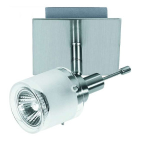 Deckenleuchte aus Aluminium mit 50W Halogen