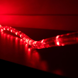 LED-Lichtschlauch, 9m, 324 LEDs, rot