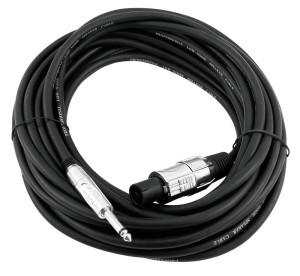 PA-Verbindungskabel 3m PA Stecker - Klinkenstecker