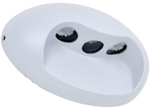 LED ALU Wand Down Strahler, weiss, Länge 18 cm