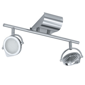 Deckenlampe, Spot, Strahler, silber, verstellbar OROTELLI