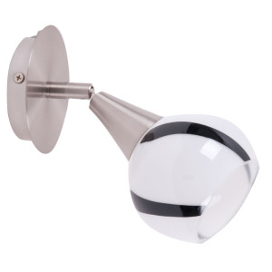 Design Wandleuchte mit beweglichem Spot MARCOS