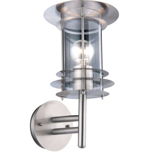 Edelstahl Wandlampe für den Außenbereich inkl. LEDMI