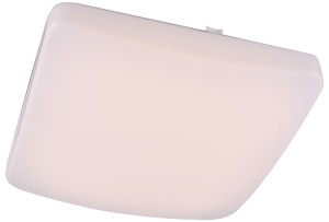 Moderner LED Deckenstrahler in weißem Metall