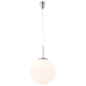 Elegante Hängeleuchte mit Opal Kugel BALLA