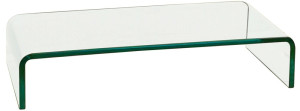 Glasaufsatz mit 12mm dicker Glasplatte in transparent