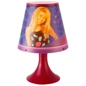 Tischleuchte für das Kinder Zimmer HANNAH MONTANA