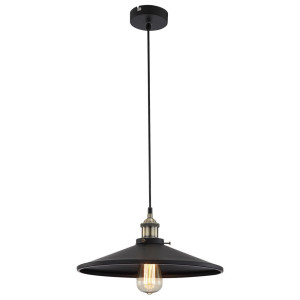 LED Hängeleuchte in goldfarbigem Aluminium und Leuchtmittel