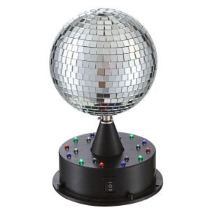 LED Discokugel mit Spiegeleinlagen für die Party