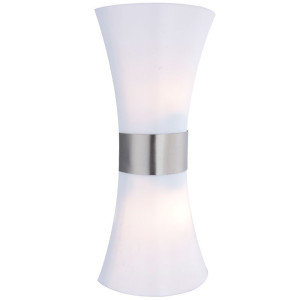 LED Außenlampe mit klassischer Eleganz und poliertem Edelstahl