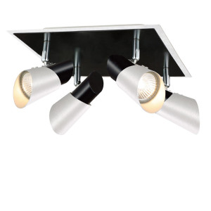 Elegante Deckenlampe aus Aluminium