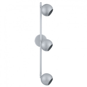 LED Spot Decken- und Wandlampe aus Stahl