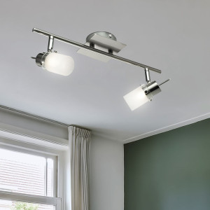 Eleganter LED Deckenstrahler aus Chrom