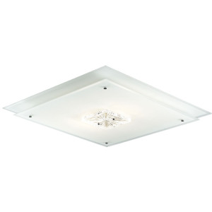 LED Deckenleuchte in quadratischer Form