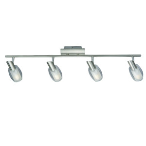 Design Deckenlampe mit vier beweglichen Spots