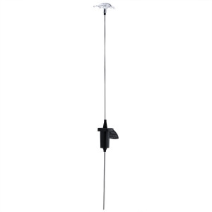 RGB LED Solarleuchte, Marienkäfer, schwingend, H 104 cm