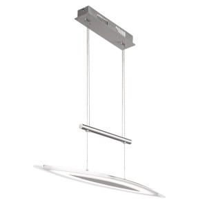 LED Hängeleuchte, dimmbar, höhenverstellbar, L 80 cm