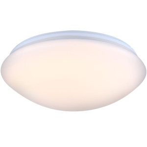 Deckenlampe aus weißem Matall mit LED-Modul KIRSTEN