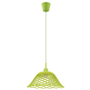 Design Hängeleuchte in grün, Höhe 150cm CHERRY