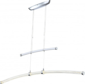 Zeitlose LED Hängelampe in chrom CANDY