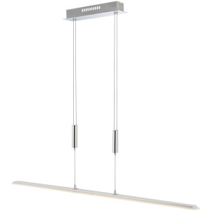 LED Pendelleuchte, Chrom, Höhe verstellbar,  FRIULI