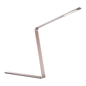 LED Tischleuchte, ALU, beweglich, Höhe 13 cm, ESTELAR