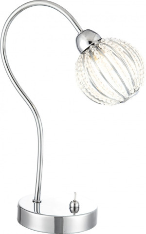 Elegante Tischleuchte in chrom - Globo DEGRAY 56102-1T