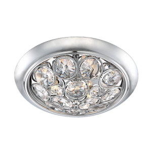 LED Deckenleuchte mit Acrylkristallen