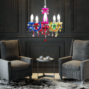 Eleganter LED Kronleuchter mit LED Leuchtmittel