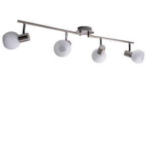 Deckenleuchte mit beweglichen Spots, Länge 78 cm TIARA