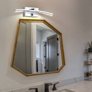 Elegante LED Wandleuchte in Chrom Wofi SOREL