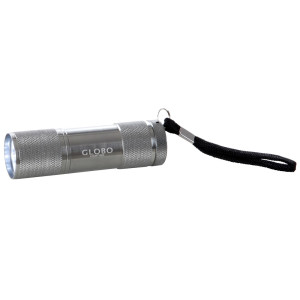 LED Taschenlampe, Aluminium, Länge 8,8 cm, FLASHLIGHT