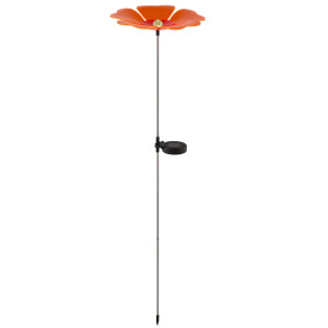 RGB LED Solarleuchte, Blumen, Farbwechsler
