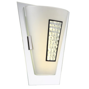 Zeitlose LED Wandlampe in chrom Globo AMADA 48240W