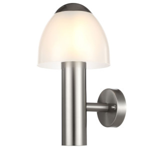11W LED Außen Wandleuchte mit IP44 aus Edelstahl MAIKE