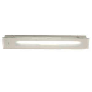 Wandleuchte, chrom, satiniert, L 65 cm, SPECCHIO III