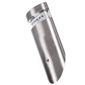 LED Wandlampe aus Metall und Glas