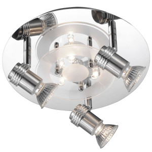 Elegante Deckenlampe mit beweglichen Strahlern