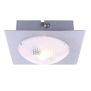 LED Deckenleuchte, Aluminium, quadratisch TINA
