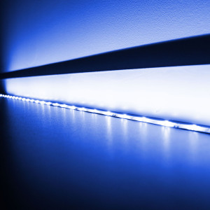 Design Schlauch mit blauen LED´s