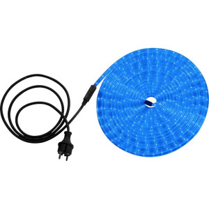 LED Lichterschlauch, blau, 1,5 m Zuleitung, Stecker