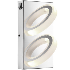 LED Wandleuchte, Ring Desing, 22 cm, MANGUE