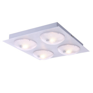 LED Deckenleuchte aus Aluminium und Acryl