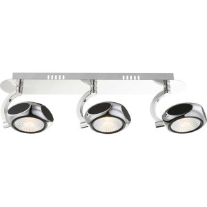 Charmanter 18W LED Chalet Strahler aus Chrom Glas klar