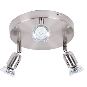 3-flammige Deckenlampe mit beweglichen Spots