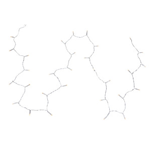 Lichterkette, weiß, 30x LED, Länge 320cm, VENUTO