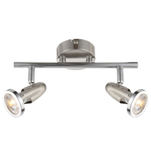 LED Decken-Wandleuchte mit beweglichem Spot